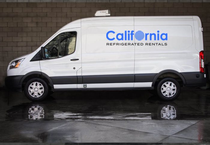 Refrigerated Van | California Rent A Car