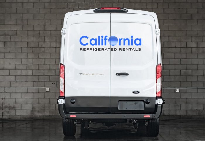 Transit Mid Roof Freezer | California Rent A Car
