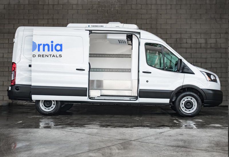 Freezer Van Rental in Los Angeles California Rent A Car